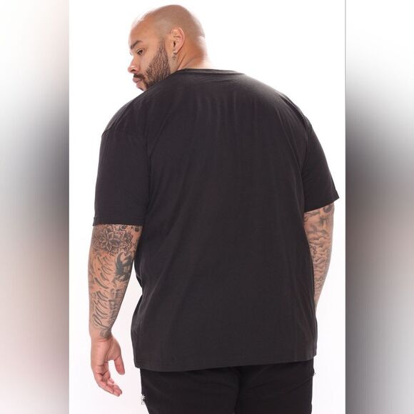 NWT Reason Brand Live Fast Short Sleeve Tee - Black - Picture 8 of 8